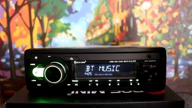 Процессорная магнитола BOS-MINI 858DSP смотреть онлайн