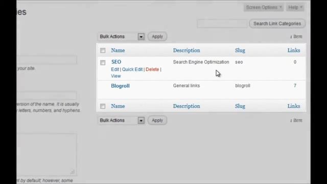 Wordpress Tutorial - Link Categories смотреть онлайн