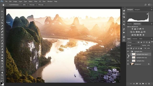 Create a Convincing Glow Effect in Photoshop! смотреть онлайн