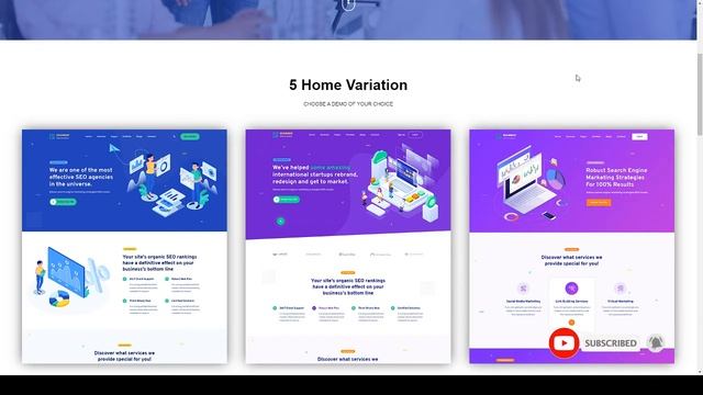 Searmek - SEO and Marketing WordPress Theme смотреть онлайн