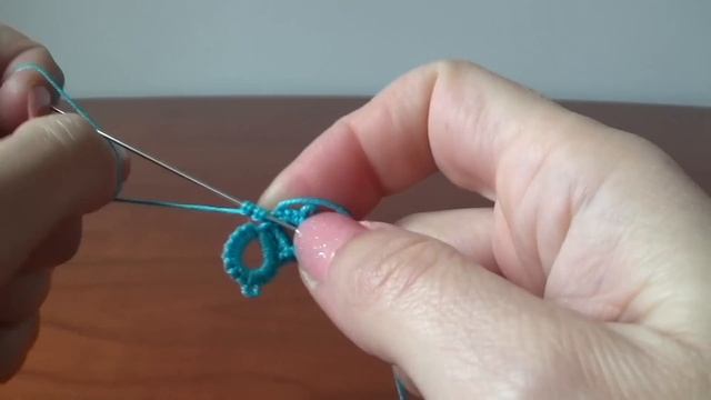 21' TUTORIAL COLLANA CHIACCHIERINO AD AGO EASY NECKLACE NEEDLE TATTING Frivolitè Encaje фриволите смотреть онлайн