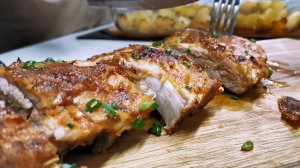 Сочные РЕБРЫШКИ в духовке. Свиные ребра, запечённые в духовке с картошкой.mp4