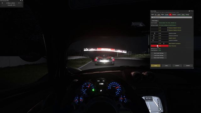 Assetto Corsa ILP ppfilter v5.1 - glare adjustment (night) смотреть онлайн