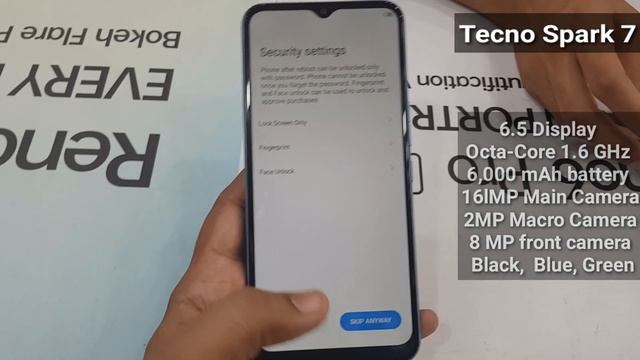 Tecno Spark 7 Unboxing | 2GB/32GB | 6,000 mAh | Blue | - iTinbox смотреть онлайн