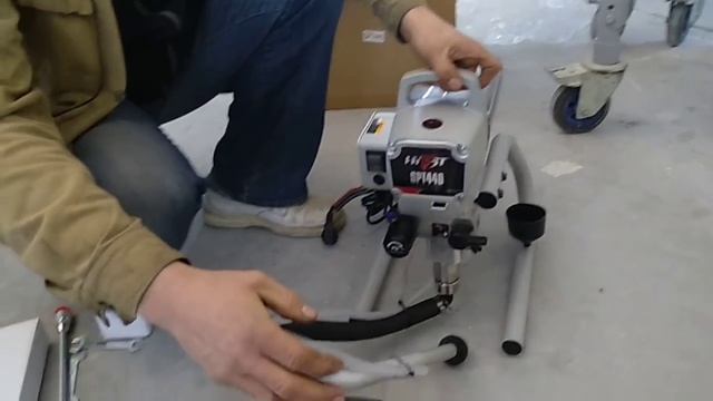 HYVST SPT 440 - 25 000 Руб. окрасочный аппарат для дома смотреть онлайн