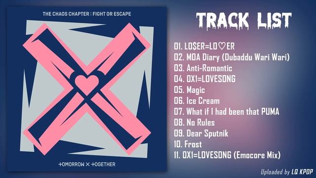 [Full Album] T X T - THE C H A O S CHAPTER: FIGHT OR ESCAPE смотреть онлайн