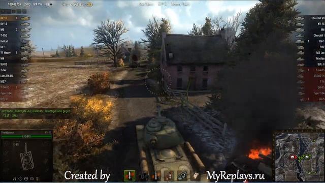 WOT: Erlenberg - KV-1S - 4 frags смотреть онлайн