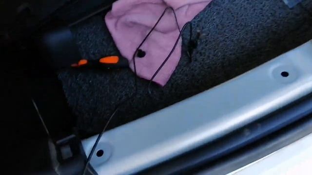 How To Install Reverse Rear Camera (Kia Picanto)