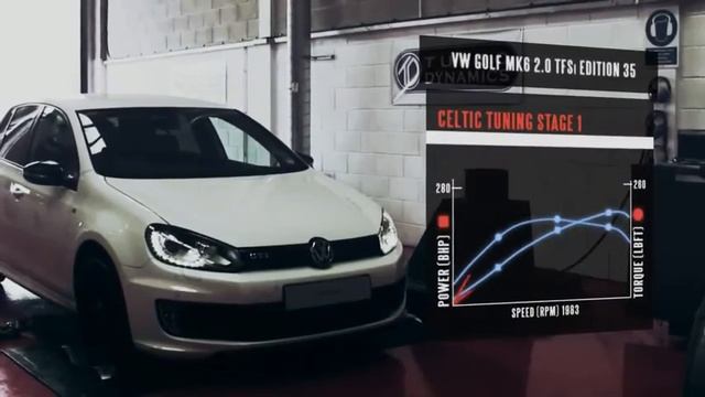 Volkswagen Golf MK6 2 0 TFSi Edition 35 Stage 1 ECU Remap смотреть онлайн