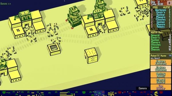 Nether Earth Voxel - ремейк старой стратегии.