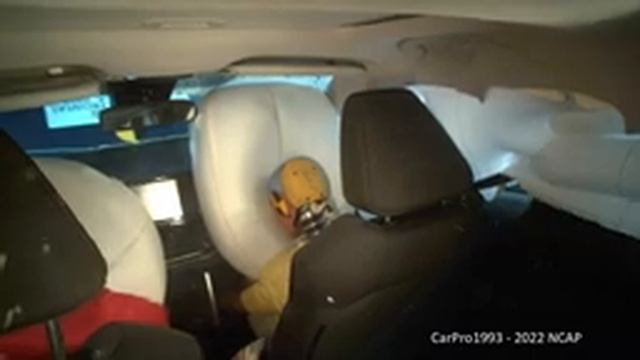 2022-2023 Toyota Corolla Cross NHTSA Full-Overlap Frontal Crash Test