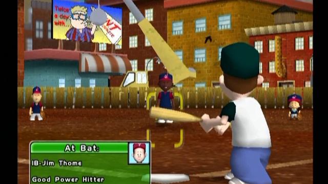 Backyard Baseball ... (PS2) Gameplay смотреть онлайн