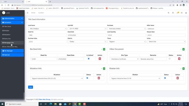 land document management system смотреть онлайн