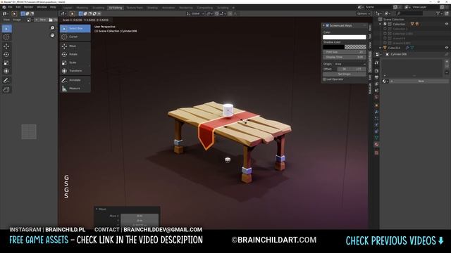 (Speed Modeling) 3d Low Poly Fantasy Room Props in BLENDER 2.90 | 3d Game Asset Creation (PART 1) смотреть онлайн