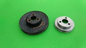 Уменьшенный шкив помпы на ниву.