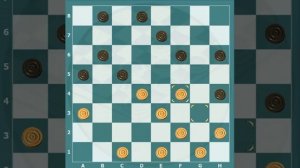 Учимся играть в шашки. Защита Когана.  Цукерник Э. -  Абаулин В.