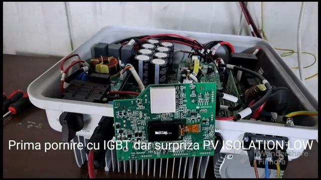 Reparatie invertor ON-GRID GROWATT MIN 8000TL-X NO POWER AND PV ISOLATION LOW смотреть онлайн