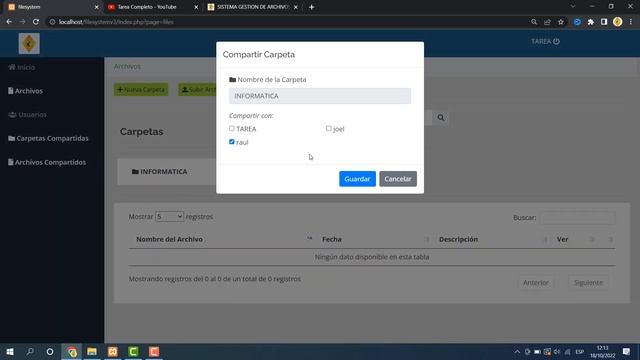 ✅SISTEMA GESTION DE ARCHIVOS/DOCUMENTOS EN PHP Y MYSQL VERSIÓN 3.0 + CÓDIGO FUENTE смотреть онлайн
