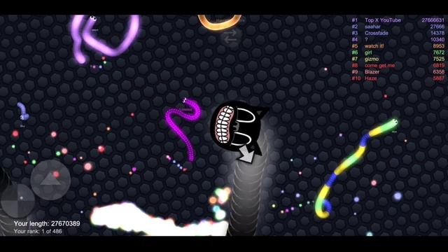 Slither.io - Cartoon Cat Skin GamePlay - Epic Slither.io Best Gameplay - World Record (CODE UPDATE) смотреть онлайн