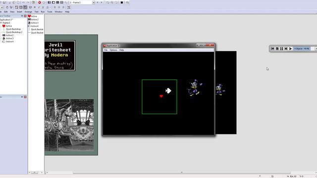 How to make Deltarune Jevil Fight! (Clickteam Fusion 2.5) -Attack Creation and Player Damage- смотреть онлайн