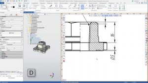 T-FLEX CAD 17 - Чертёж по 3D модели. 2D проекции