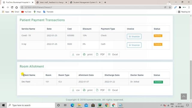 Hospital Management System Project Using Python Django | Project Overview and Demo смотреть онлайн