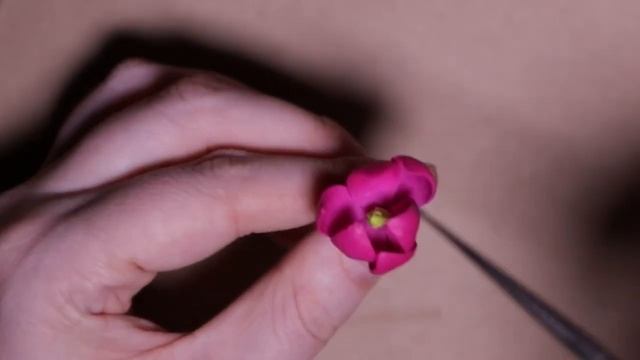 Ветка Магнолии из полимерной глины / цветы из полимерной глины/ керамическая флористика смотреть онлайн