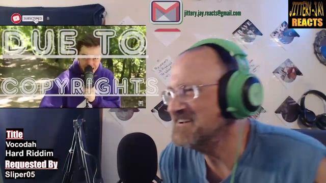 Vocodah - Hard Riddim - FIRST REACTION {Jittery~Jay} смотреть онлайн