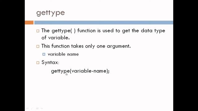 Settype( ) and Gettype( ) functions in PHP | 3350702 | DWPD | Mr. Jigar Patel смотреть онлайн