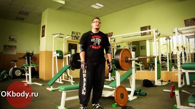 Жмем лежа с админом группы Я люблю пауэрлифтинг смотреть онлайн