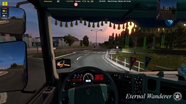 Euro Truck Simulator 2. Рейс 126. Покатушки смотреть онлайн