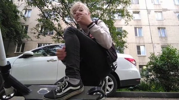 (X-RAY) Обучение трюкам на самокате | X-RAY