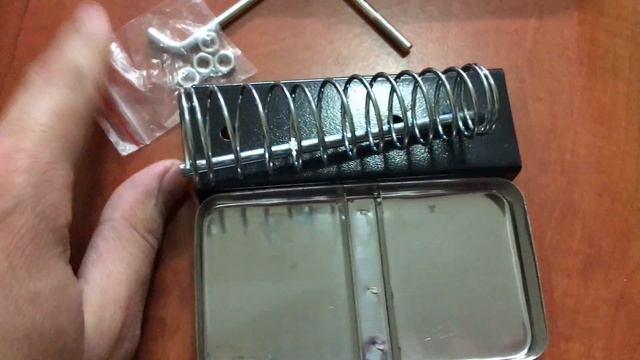 Detachable Soldering Iron Stand - SILVER AND BLACK смотреть онлайн