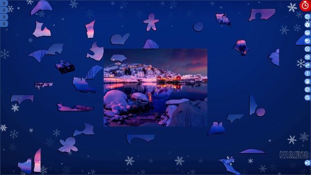 Puzzle Vacations Christmas Gameplay No Commentary A Christmas Puzzle Game смотреть онлайн