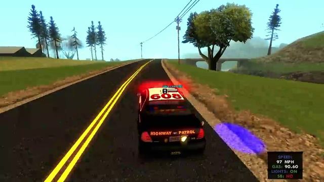 GTA San Andreas Sound Mod - 06 Crown Vic + Sirens [DOWNLOAD] смотреть онлайн