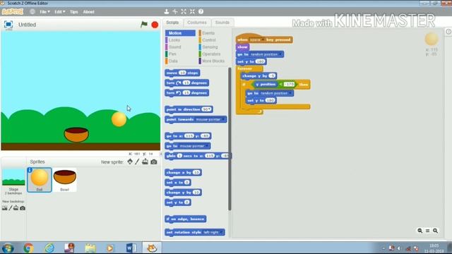 Scratch Tutorial | Catch the Ball | The web-coders смотреть онлайн
