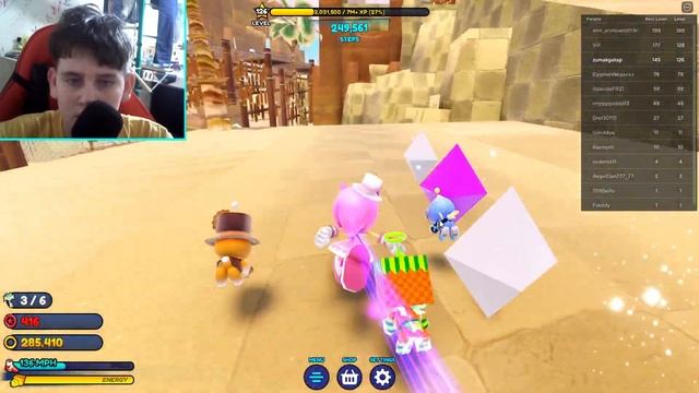 Бесплатная ВАЛЕНТИНКА ЭМИ в SONIC SPEED SIMULATOR смотреть онлайн