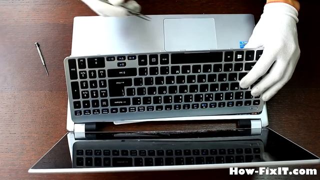 How to replace keyboard on Acer Aspire V5-531, V5-571 laptop смотреть онлайн