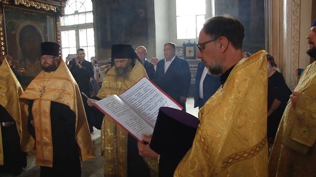 Прибыл ковчег с частицей мощей целителя Пантелеймона смотреть онлайн