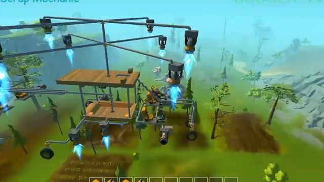 ScrapMechanic Вертолёт кукурузник