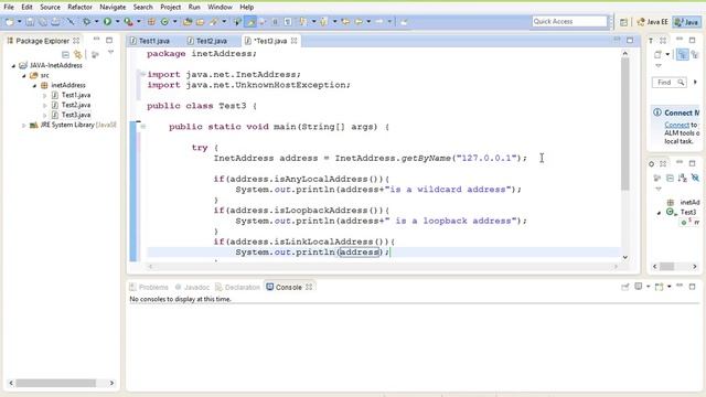 java network InetAddress class Part 3 смотреть онлайн