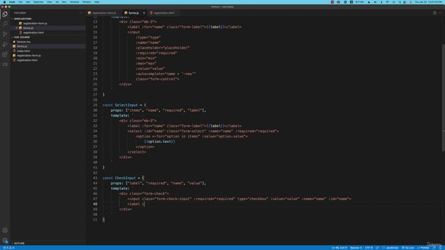 02 - Getting Started with Vue - 012 Adding a checkbox form component смотреть онлайн