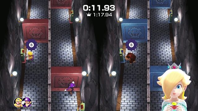 Mario Party Superstars Tag Match Wario and Waluigi Vs Donkey Kong and Birdo смотреть онлайн