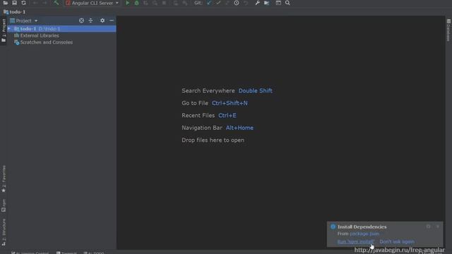 10 Открытие проекта из git репозитория смотреть онлайн
