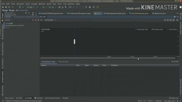 Network Profiler Tool (Android Studio)