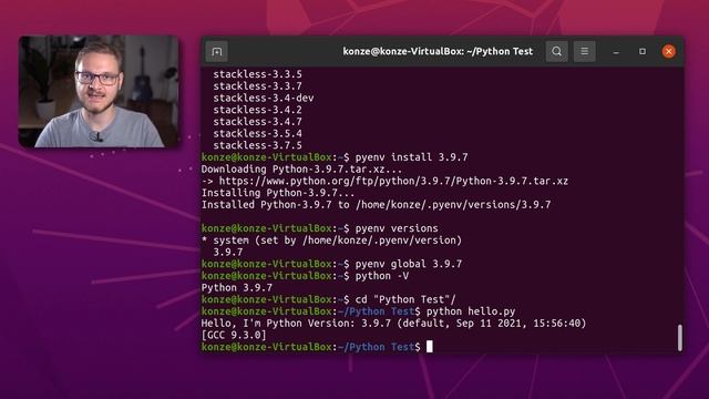 How to Install and Run Multiple Python Versions on Ubuntu/Debian | pyenv & virtualenv Setup Tutoria смотреть онлайн