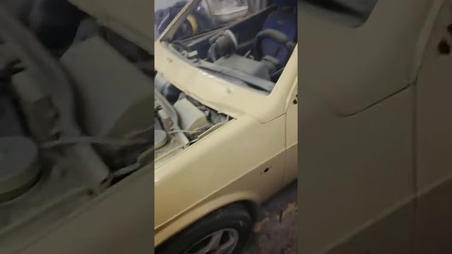 Покраска Ваз 2108, нежданчик, кремовый цвет смотреть онлайн