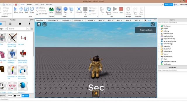 Roblox Studio : How to make Pika-Pika Nomi смотреть онлайн