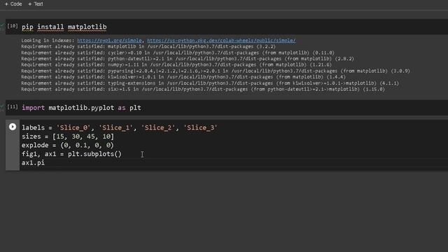 Pie Chart in Matplotlib (Python Programming) смотреть онлайн