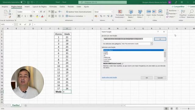 Como Fazer MODA no EXCEL (Passo a Passo) смотреть онлайн